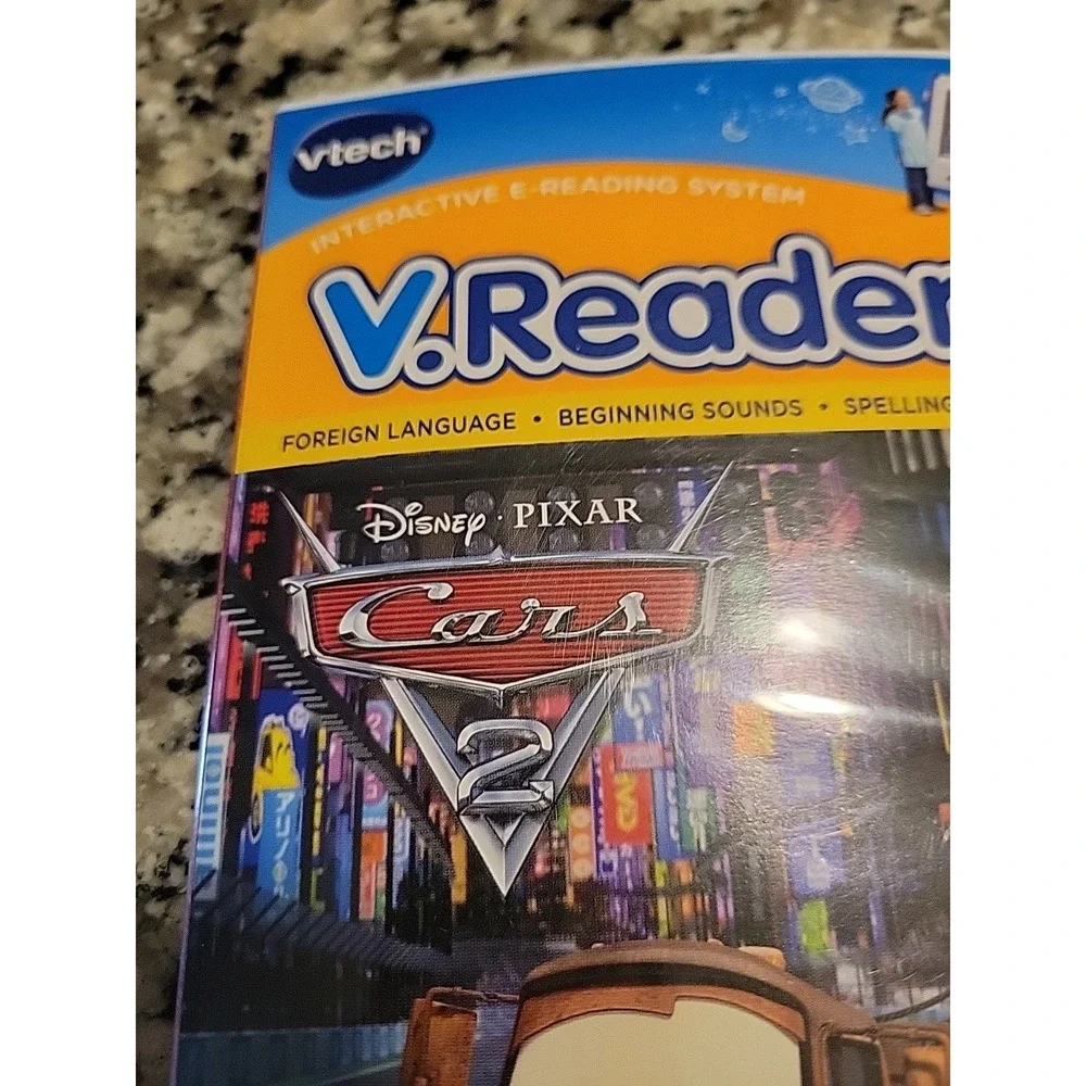 VTech V.Reader Disney Cars 2, VG‎